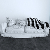 Sofa miscible (covered with cloth)