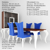 Мебель для гостиной фабрика MOBILFRESNO  коллекция ABRIL