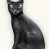 Statuette of a cat