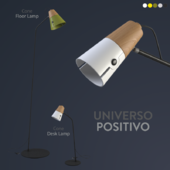 Universo Positivo Cone Floor Lamp