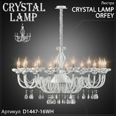 Люстра Crystal Lamp Orfey D1447-16WH