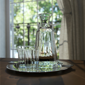 decanter and glasses