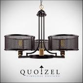 Union Station 3 Light Drum Chandelier by Quoizel