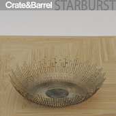 Crate&barrel Starburst bowl