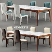 Chair and table giorgetti TICHE