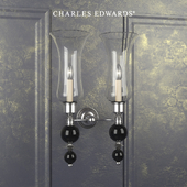 CHARLES EDWARDS - GLASS DOUBLE BALL