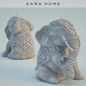 Zara home Свеча Seated Elephant