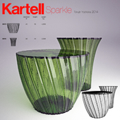 Kartell - Sparkle Table & Stool