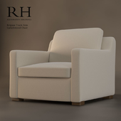 Restoration Hardware Belgian Track Arm Upholstered chair