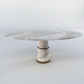 AGRA Marble Dining Table by BRABBU