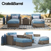 CRATE & BARREL - VENTURA Lounge Collection - Set II