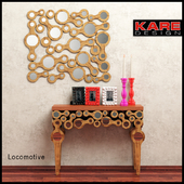 Kare Lokomotive console + mirror