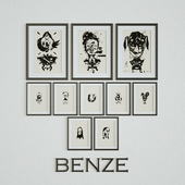 A series of works Benze
