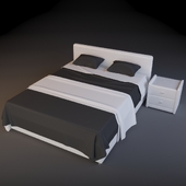 Кровать Askona Pronto Plus с тумбой Classik 2