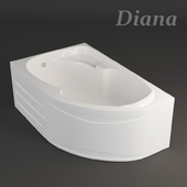 Ванна асимметричная Diana