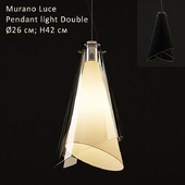 Murano Luce Pendant light Double