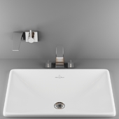 Смеситель Dornbracht +раковина Villeroy&Boch