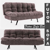 Futon Sofa Bed - Grey