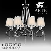 Люстра Arte Lamp Logico A1035LM-8CC