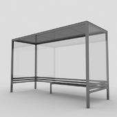 Bus shelter simple