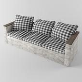 Cushions for outdoor sofas