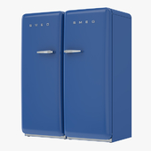 SMEG Refrigerator and Freezer
