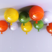 Chandelier Balloons Memory Light
