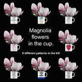 Magnolia in the cup