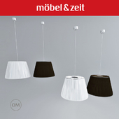 Mobel&zeit | Светильник из ткани плиссе Opera