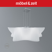 Mobel&zeit | Светильники из ткани плиссе "Память формы"