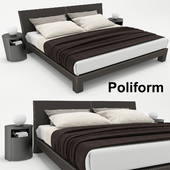 Poliform Teo Bed
