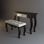 Dressing table and stool Laviano (Bydgoskie Meble, Poland)