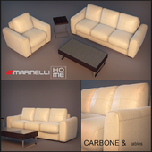 Набор мягкой мебели Carbone от фабрики Marinelli