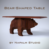 Кофейный столик Bear-Shaped Table