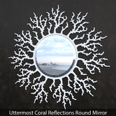 Uttermost Coral Mirror