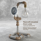 Pipecraft Industrial Desk Lamp