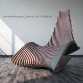 Diwani Rocking Chair by AE SUPERLAB