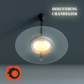 Falling Chandelier with diffuser