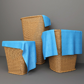Baskets for linen