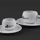 Кофейные кружки и блюдца Danesi