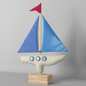 Toy - a decorative boat