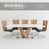 Table Alaras Chairs H-791 Factory Signal