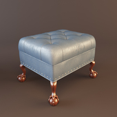 Classic Pouf Upholstered Bench
