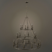 Quoziel - Voyager 24 Light chandelier