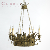 Currey &amp; Company Crown Chandelier