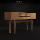 Modern cabinet &quot;HOME&quot; brand GIORGETTI designer MASSIMO SCOLARI