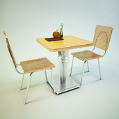 Table + Chair For Cafe