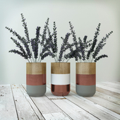 Vases with Lavender