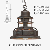 Old Copper Pendant