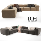 RH Fulham Upholstered Customizable Sectional